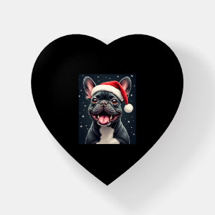 French Bulldog Christmas Long Sleeve T-Shirt Paperweight