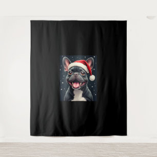 French Bulldog Christmas Long Sleeve T-Shirt Tapestry