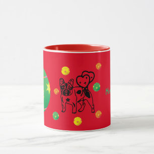 French Bulldog Christmas Mug