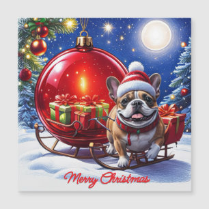 French Bulldog Christmas Ornament Christmas