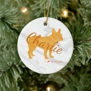 French Bulldog Christmas Ornament – Custom Gift