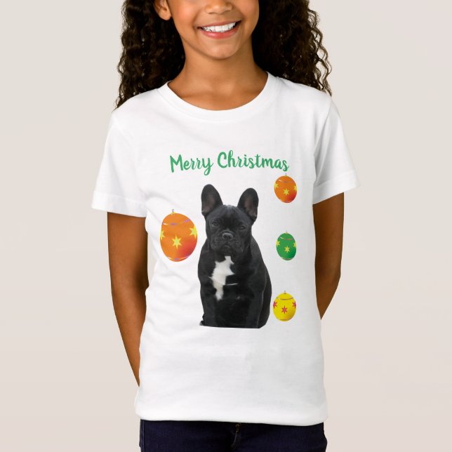 French Bulldog Christmas Shirt (Front)