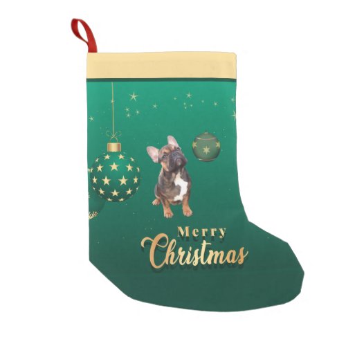 French Bulldog Christmas Small Christmas Stocking