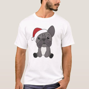 French Bulldog Christmas Snow Winter Animals T-Shirt