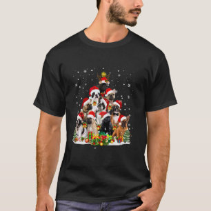 French Bulldog Christmas Tree Dog Santa Xmas Boys T-Shirt