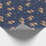 French Bulldog Christmas Wrapping Paper<br><div class="desc">Cute,  whimsical French Bulldog Christmas Wrapping Paper - for frenchie lovers</div>