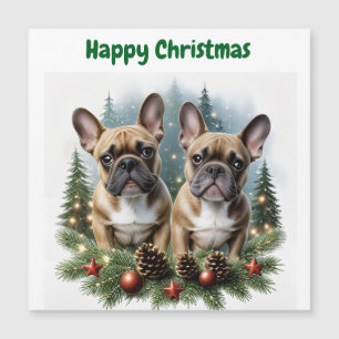 French Bulldog Christmas Wreath Bulldog