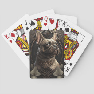 French BullDog Classic Playing Cards