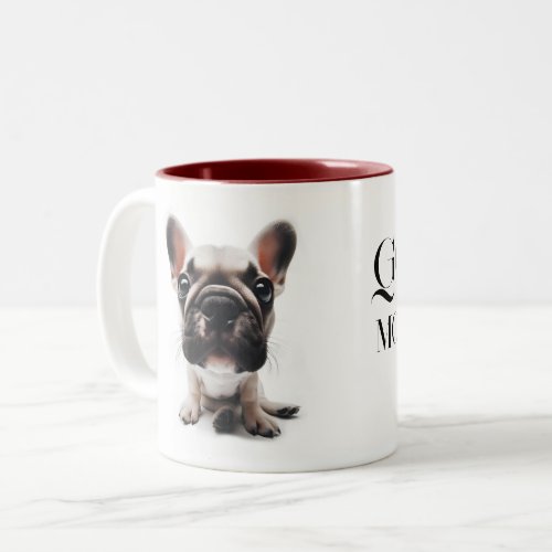 French bulldog close_up Mug with you name
