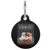 Game On Preschool French Bulldog Gaming Back To Sc Pet ID Tag