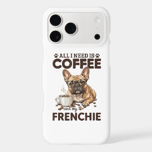 French Bulldog Coffee Frenchie Dog iPhone 17 Pro Max Case