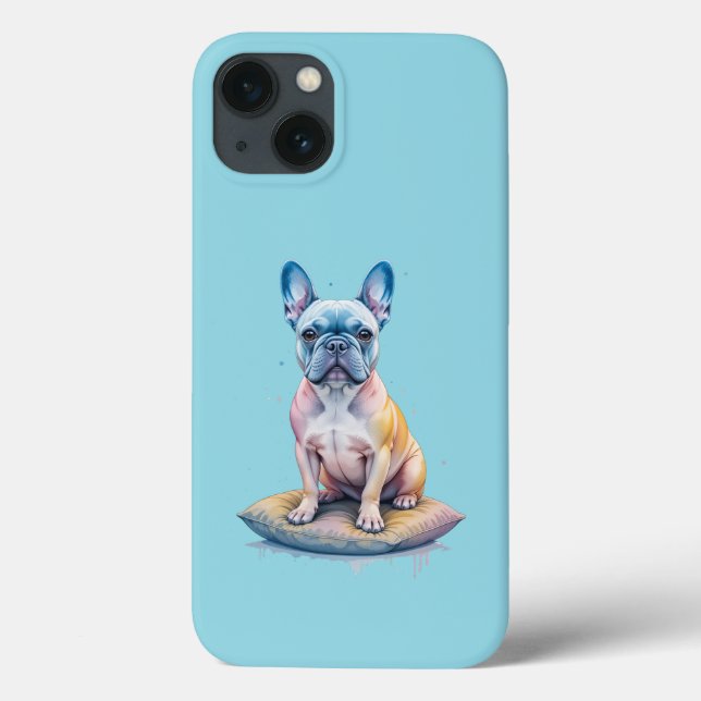 French Bulldog Colorful and Artistic Case-Mate iPhone Case (Back)