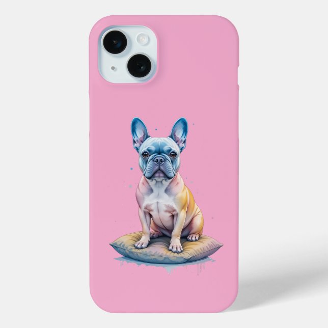 French Bulldog Colorful and Artistic Case-Mate iPhone Case (Back)