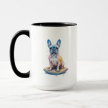 French Bulldog Colorful and Artistic
