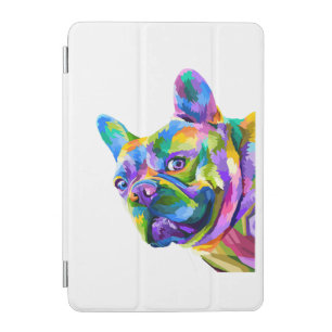 French Bulldog Colorful Dog Pop Style iPad Mini Cover