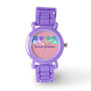 French Bulldog Comic Neon French Bulldog Watch