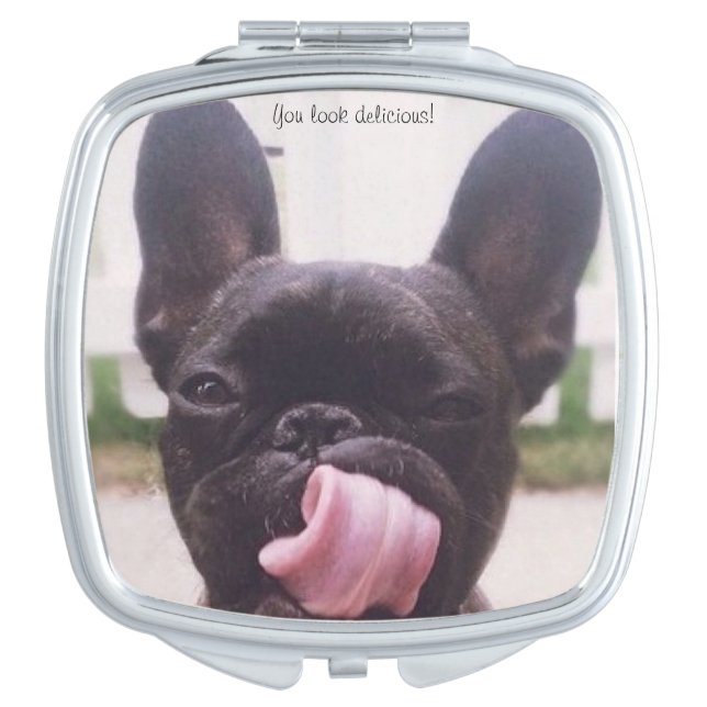 French Bulldog Compact Mirror (Front)
