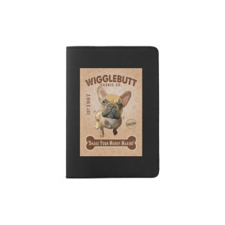 French Bulldog Cookie Passport Holder