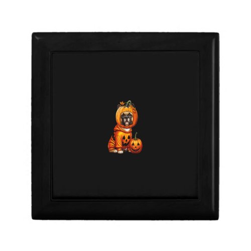 French Bulldog Cosplay Horror Carved Pumpkin Hallo Gift Box