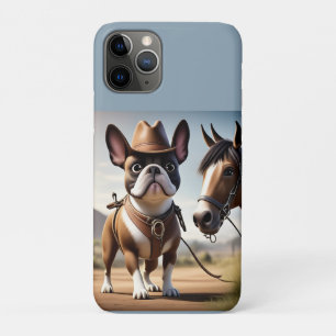 French Bulldog Cowboy Hat French Bulldog iPhone 11 Pro Case