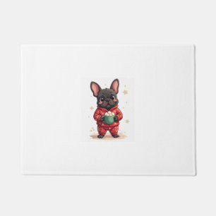 French Bulldog Cozy Cocoa dog Doormat