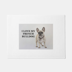 french-bulldog-cream love w pic doormat