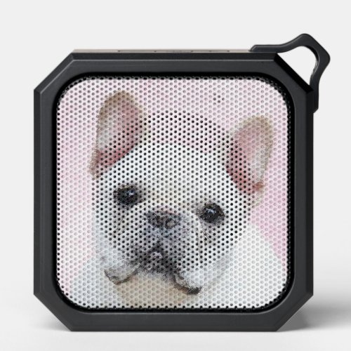 French Bulldog CreamWhite Painting _ Dog Art Bluetooth Speaker