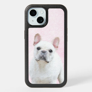 French Bulldog (Cream/White) Painting - Dog Art iPhone 15 Case