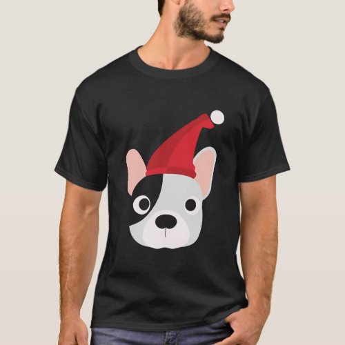 French Bulldog Cute Christmas Gifts For Dog Lover T_Shirt