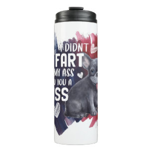 French Bulldog Cute Gift for Dog Dad Dog Mom Thermal Tumbler