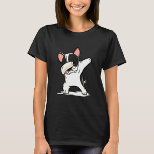 French Bulldog Dabbing Frenchie Dog Dab T-Shirt