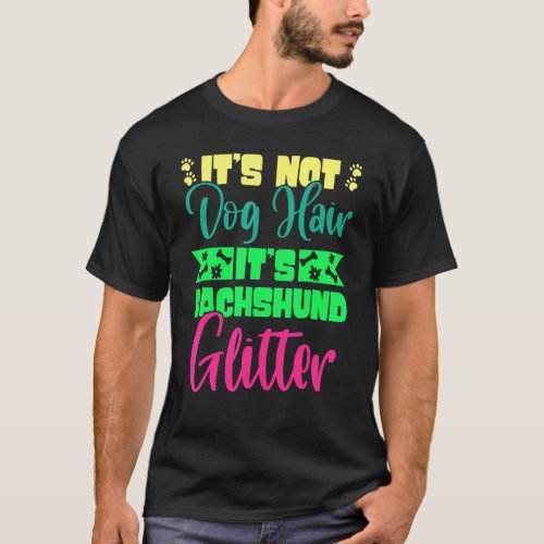 French Bulldog Dachshund Glitter Breed Weiner Dog T_Shirt