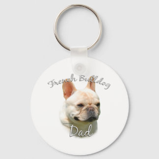 French Bulldog Dad 2 Keychain