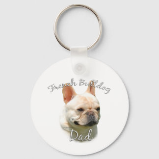 French Bulldog Dad 2 Keychain