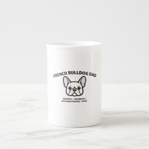 French Bulldog Dad Bone China Mug