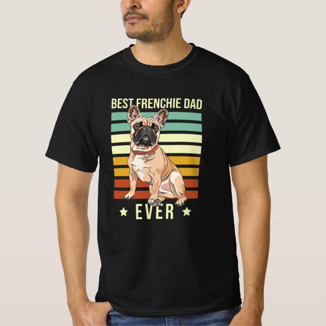 French Bulldog Dad T-Shirt (Front)
