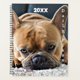 French Bulldog - Daily Planner- HAMbWG Planner