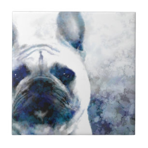 French Bulldog Dog 159 Ceramic Tile