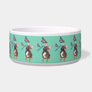 French Bulldog dog bowl