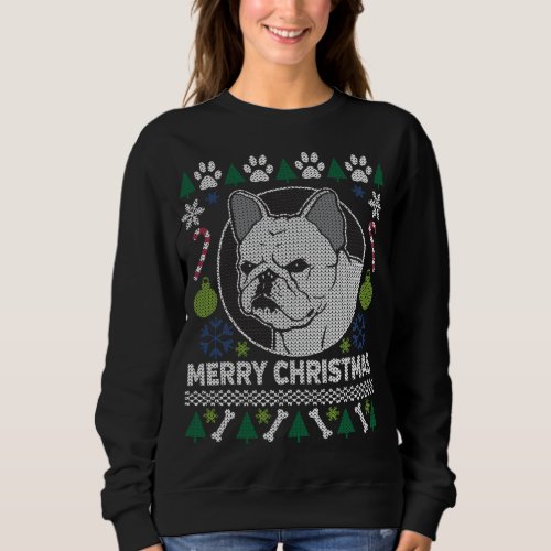 French Bulldog Dog Breed Ugly Christmas Sweater