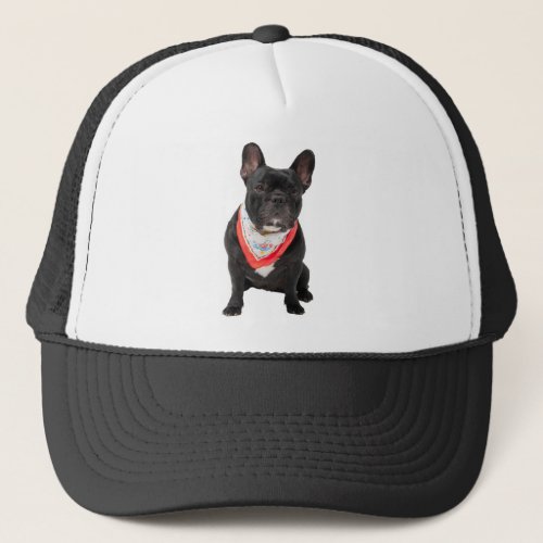 French Bulldog dog cute beautiful photo gift Trucker Hat
