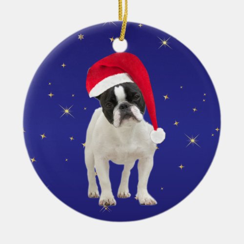 French Bulldog dog holiday decoration ornament