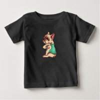 french bulldog dog i love mom tattoo lover gift