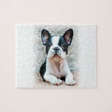 French bulldog dog jigsaw puzzle