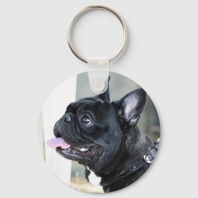 French bulldog dog keychain (Front)