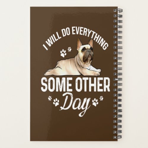French Bulldog Dog Lover Pet Gifts Womens Planner