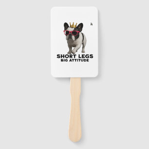 French Bulldog Dog Lovers Hand Fan