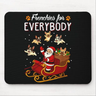 French Bulldog Dog Mom Men Women Kids Funny Christ Mouse Pad