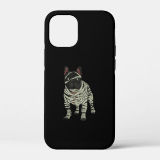 French Bulldog Dog Mummy Halloween Gift iPhone 12 Mini Case