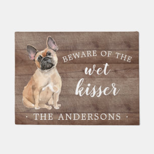 French Bulldog Dog Personalized Door Mat